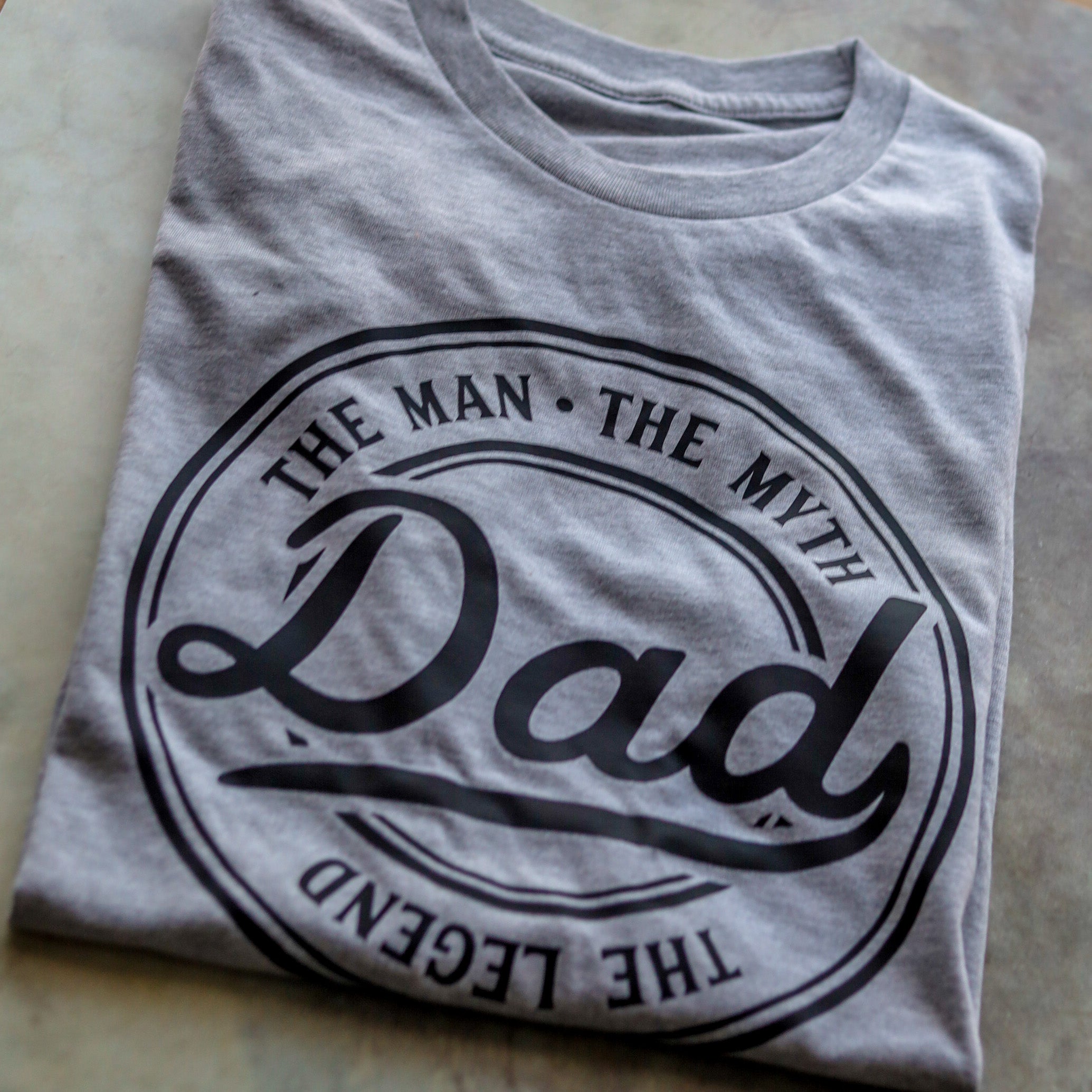 the man the legend slogan shirt