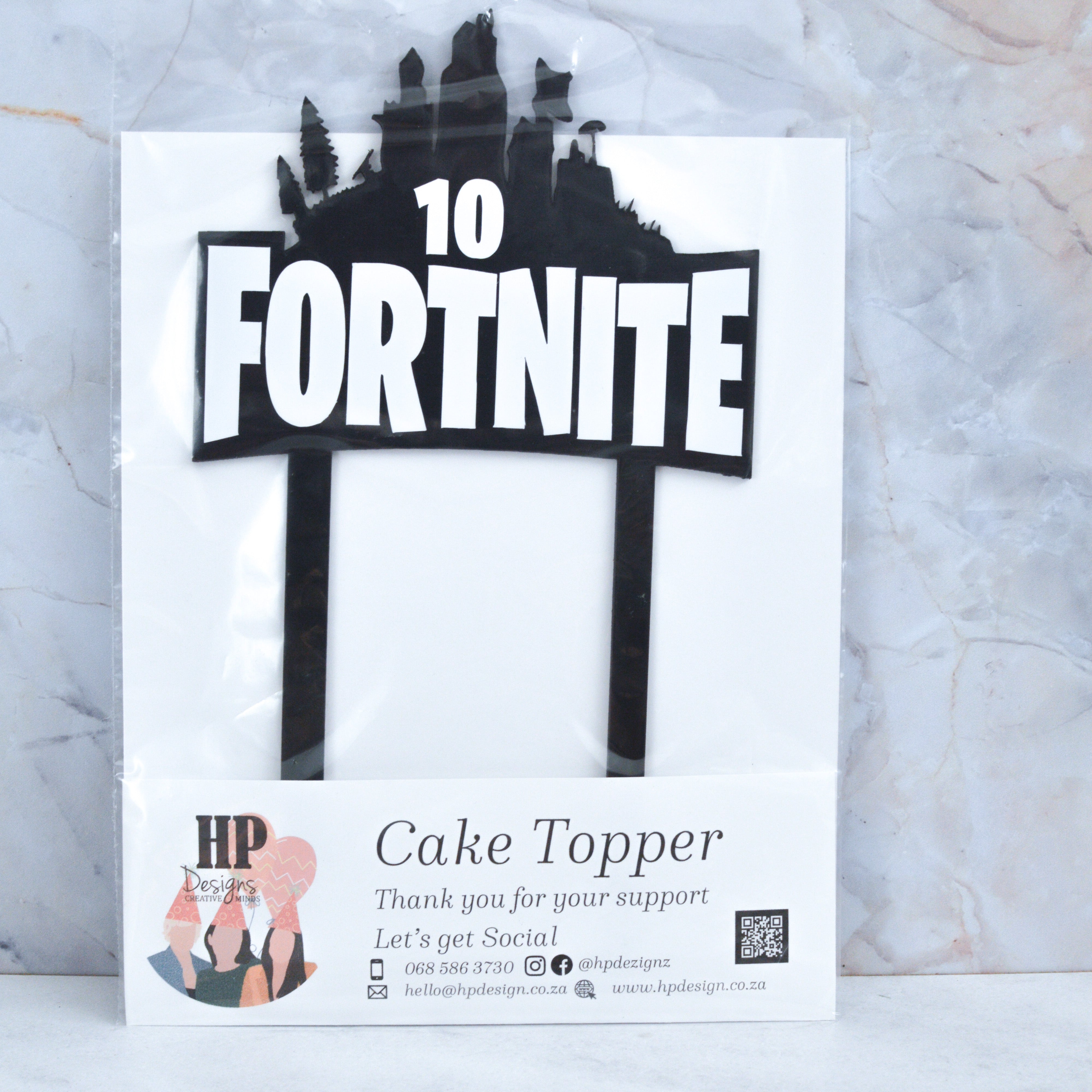 Fortnite Cake Topper