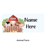 Large Name Labels (Colorful)