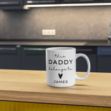 This Dad Belongs to - Mug