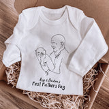 First Father’s Day Babygrow