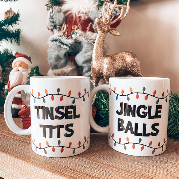 Tinsel & Jingle Mugs