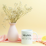 Personalized Pink Mama Mug