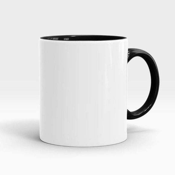 Ceramic Mug - Black Handle (Customized)