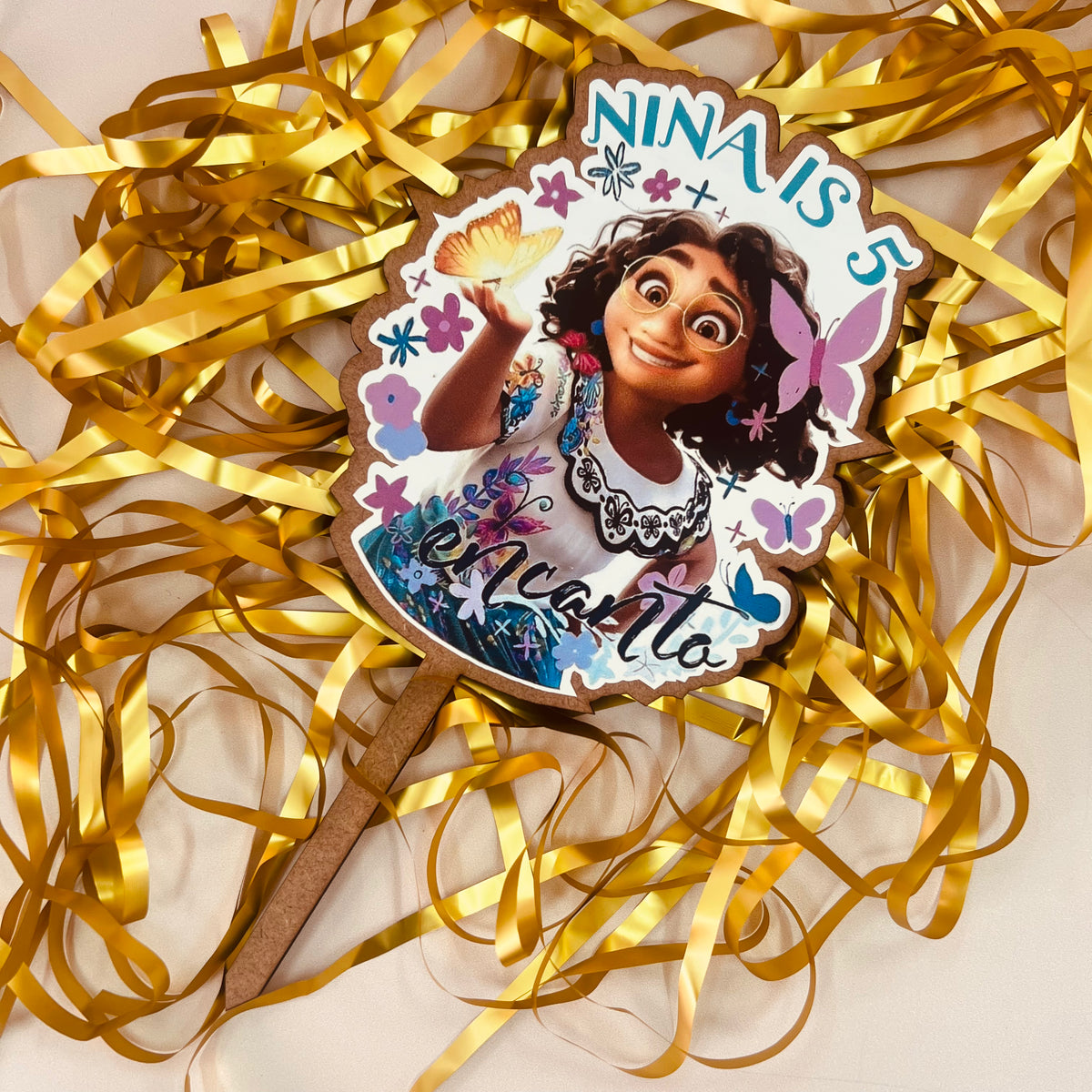 Custom Birthday Cake Topper – Happy Prints